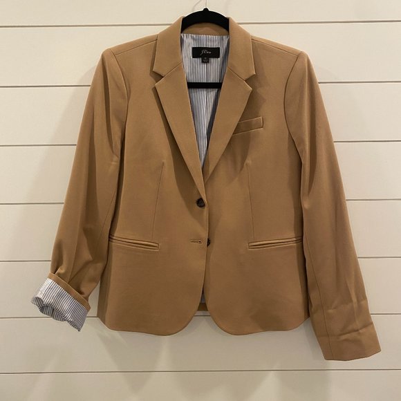 J. Crew Jackets & Blazers - J. Crew Tan Women's Blazer - Size M